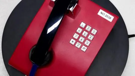 Wall-Mounted Telephone Subway Services Phone Industrial Phone for Bank