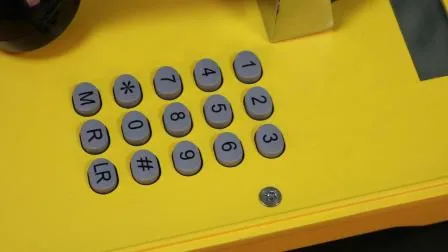 Hazardous Area Telephone for Power Plant, SIP Industrial LCD Telephone Weatherproof Tunnel Telephones